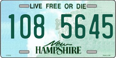 NH license plate 1085645
