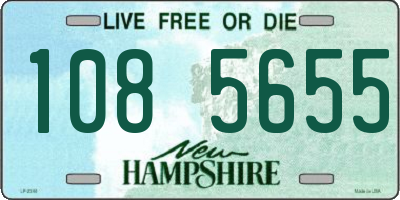 NH license plate 1085655