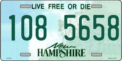 NH license plate 1085658