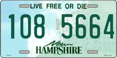 NH license plate 1085664