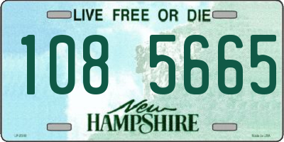 NH license plate 1085665