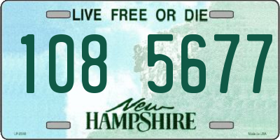 NH license plate 1085677