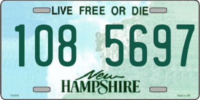 NH license plate 1085697