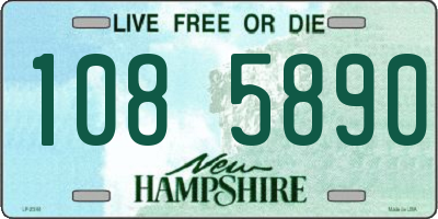 NH license plate 1085890