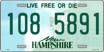 NH license plate 1085891