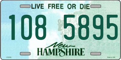 NH license plate 1085895