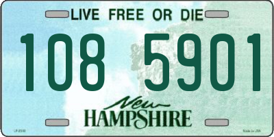 NH license plate 1085901