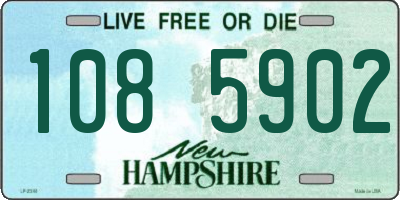 NH license plate 1085902