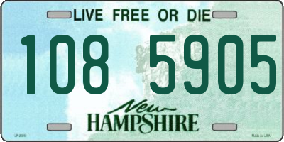 NH license plate 1085905