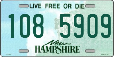 NH license plate 1085909