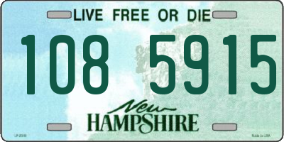 NH license plate 1085915