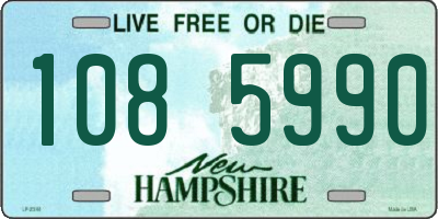 NH license plate 1085990