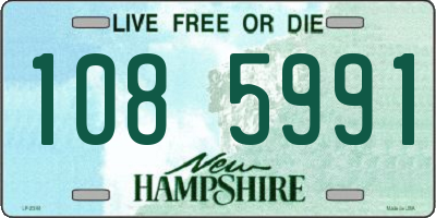 NH license plate 1085991