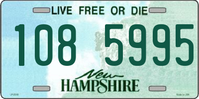 NH license plate 1085995