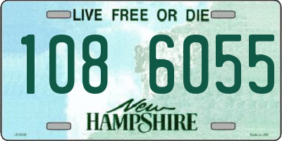 NH license plate 1086055