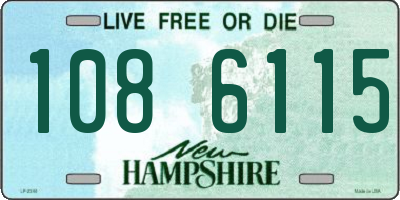 NH license plate 1086115