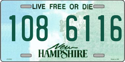 NH license plate 1086116