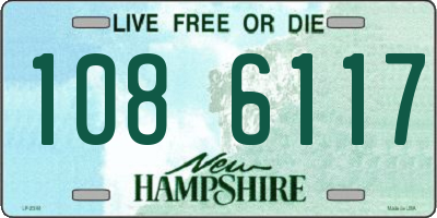 NH license plate 1086117