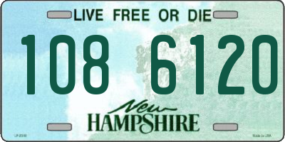 NH license plate 1086120