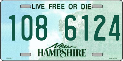 NH license plate 1086124