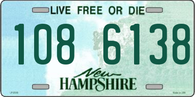 NH license plate 1086138