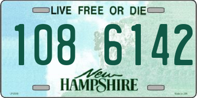 NH license plate 1086142