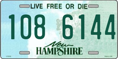 NH license plate 1086144