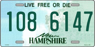 NH license plate 1086147