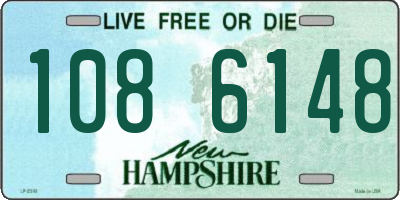 NH license plate 1086148
