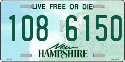 NH license plate 1086150
