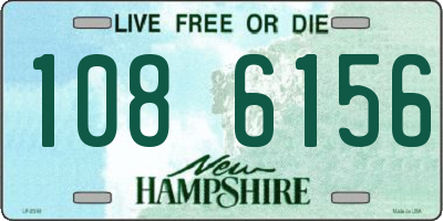 NH license plate 1086156