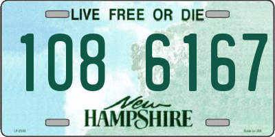 NH license plate 1086167