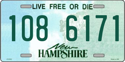 NH license plate 1086171