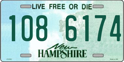 NH license plate 1086174
