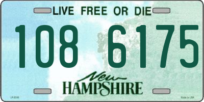 NH license plate 1086175