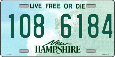 NH license plate 1086184