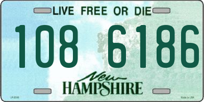 NH license plate 1086186