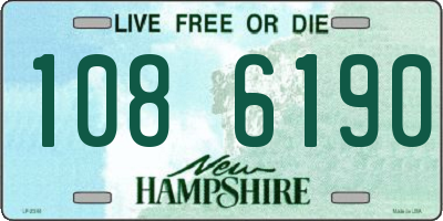 NH license plate 1086190