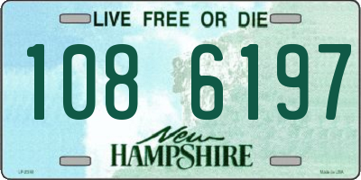 NH license plate 1086197