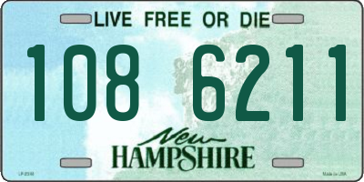 NH license plate 1086211