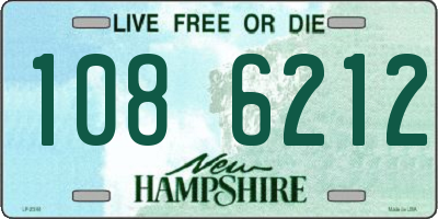 NH license plate 1086212