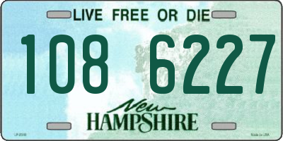 NH license plate 1086227