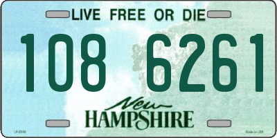 NH license plate 1086261