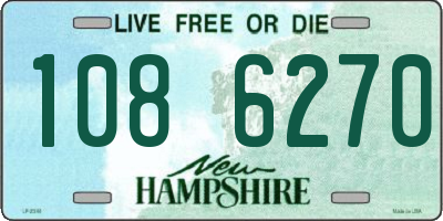 NH license plate 1086270