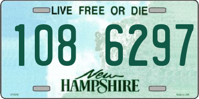 NH license plate 1086297