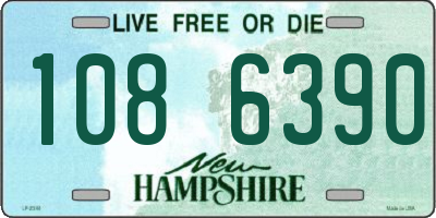 NH license plate 1086390