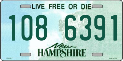 NH license plate 1086391