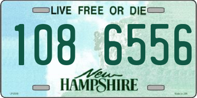NH license plate 1086556