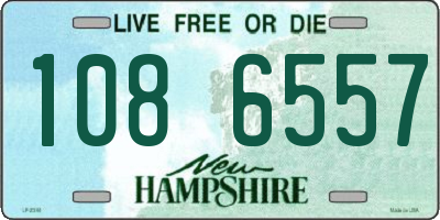 NH license plate 1086557