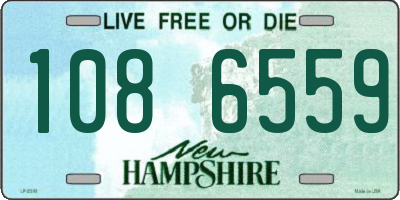 NH license plate 1086559